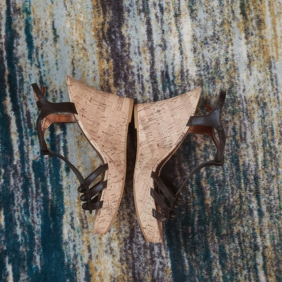 Unlisted Cork Wedge Sandals - Picture 3 of 15